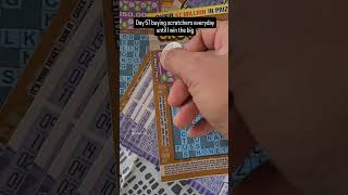 57 scratch ticket every day scratchtickets 20dollarscratchers money scratchers hiphopmusic [upl. by Shirk654]