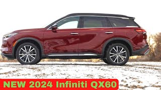 2024 Infiniti QX60 Hybrid  2024 Infiniti QX60 Price Interior amp Exterior [upl. by Magdau]