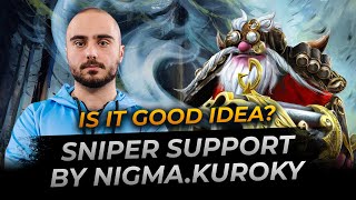 Sniper Support by KuroKy  Dota 2 Replay Full Gameplay [upl. by Xenos440]