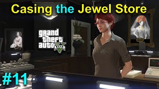 GTA V  Mission Casing the Jewel Store  GTA 5 GAMEPLAY 2024 [upl. by Murdock]