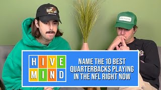 Guessing The 10 Best Quarterbacks Playing In The NFL Right Now [upl. by Enilarak]