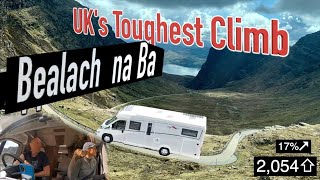 NC500 Part 12  Driving the Bealach na Ba “Pass of the cattle” [upl. by Boyden]