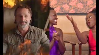 Danai Gurira and Andrew Lincoln Singing Compilation [upl. by Pliske320]