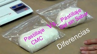 Pastillajes con Gelatina sin Sabor y CMC  Diferencias [upl. by Enila59]