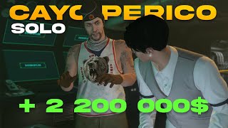 RÉUSSIR SON PREMIER CAYO PERICO FACILEMENT en SOLO  GTA Online [upl. by Cusack]