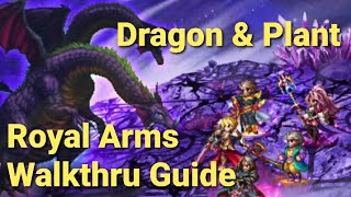 FFBE  Depths of Chaos  Dragon amp Plant Goakerena  Royal Arms Missions [upl. by Agler]