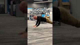 50 pushup challenge at work fitness challenge 1stphorm [upl. by Nosirb]