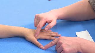 Hand examination Radial nerve [upl. by Balas804]