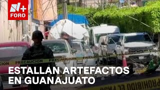 Refuerzan seguridad en Acámbaro y Jerécuaro Guanajuato luego de explosiones  Sábados de N FORO [upl. by Strade]