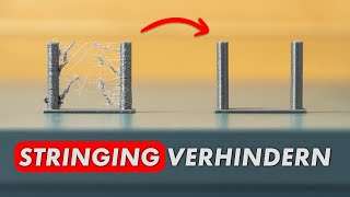 Stringing im 3D Druck SO vermeidest du Fäden ziehen [upl. by Felton]