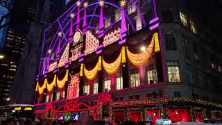 Saks off fifth avenue Christmas Eve 12242018 [upl. by Atinej]