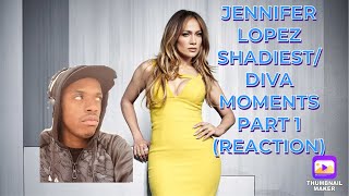 JENNIFER LOPEZ SHADIESTDIVA MOMENTS PART 1 REACTION [upl. by Kahn]