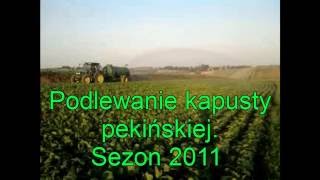 Podlewanie pekinki 2011 John Deere 5215 [upl. by Namref]