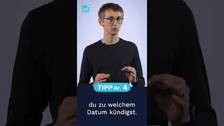 Einfach kündigen 5 Tipps für die sorglose Kündigung shorts [upl. by Ursulette]