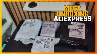 MEGA UNBOXING DE PRODUTOS DO ALIEXPRESS [upl. by Irene75]