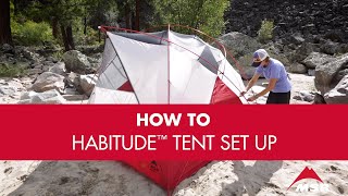 MSR Habitude™ Tent Setup [upl. by Rol]