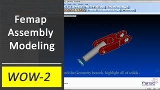 Femap Assembly Modeling [upl. by Ecallaw]