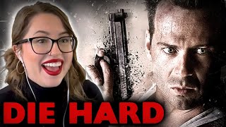 DIE HARD 1988  First Time Watching  Movie Reaction [upl. by Sehcaep410]