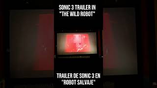 Trailer de Sonic 3 en el cine sonic [upl. by Rosella928]