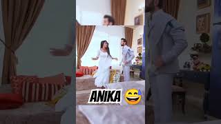 Anikagood morning 😂 shivaayampanika scence😁💌serial ishqbaazfun ishqbaaz shortsfeed [upl. by Olivie]