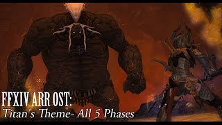 FFXIV OST Titan Theme All 5 Phases [upl. by Euqenimod]