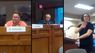 City of Delavan Plan Commission Meeting  October 7 2024 [upl. by Bobine]