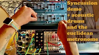 My Syncussion Clone and the Euclidean Metronome [upl. by Grantland322]