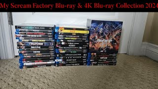 My Scream Factory Bluray amp 4K Bluray Collection 2024 [upl. by Rechaba]