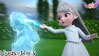 PRINCESS FROZEN Song  Princess Blossom Turned into ICE  Princess Cinderella Song  Wands amp Wings [upl. by Rekoob400]