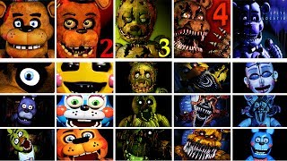 Five Nights at Freddys 14  Sister Location Jumpscare Simulator  FNAF Game [upl. by Rukna]