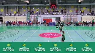 MOTIVECO GIJON BALONMANO LA CALZADA  REPLASA BETIONAK [upl. by Ahsinnor263]