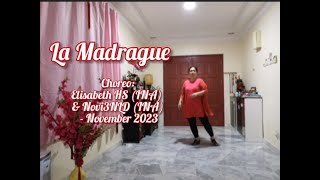 La Madrague  Line Dance Elisabeth HS INA amp Novi3NLD INA  November 2023 [upl. by Jacobine]