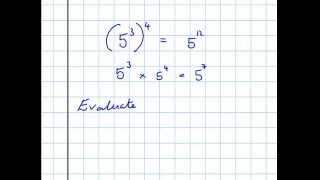 Advanced laws of indices [upl. by Ulla116]