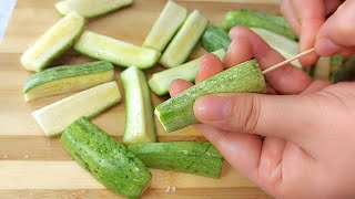 you wont fry zucchini again 🥒🥒after this recipe great idea for an aperitif [upl. by Terryn983]