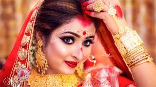 Best Airbrush Bengali Bridal Makeover Tutorial  By Mayuri Sinha Sarkar [upl. by Kolva]