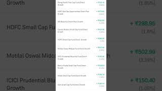 Daily mutual fund portfolio update 💥 6 November 24 shorts portfolio [upl. by Lladnor519]