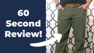 Carhartt Mens Rugged Flex Relaxed Fit Canvas 5Pocket Work Pant REVIEW [upl. by Aicenra]