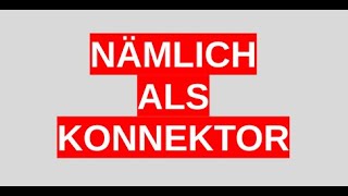 Nämlich als Konnektor [upl. by Anavas]