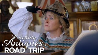 Mark Radcliffe and Edith Bowman  Celebrity Antiques Road Trip [upl. by Fazeli]