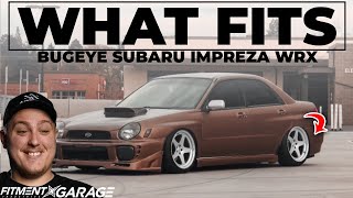 What Wheels Fit a Bugeye Subaru Impreza WRX [upl. by Ecinereb]