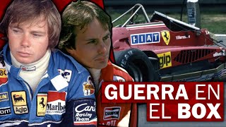 GUERRA EN EL BOX GUILLES VILLENUEVE VS DIDIER PIRONI [upl. by Valene380]