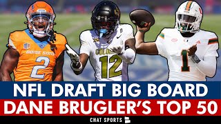 2025 NFL Draft The Athletic’s Top 50 NFL Draft Prospects According To Dane Brugler Ft Travis Hunter [upl. by Boff666]