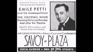 Emile Petti and His Cosmopolitans ‎– Melody Bouquet of Jerome Kern Part 2 1938 [upl. by Basso]