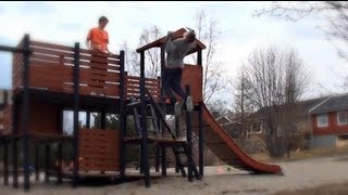 Playground backflip FAIL Original [upl. by March987]