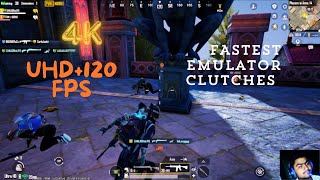 4K ULTRA UHD  120 FPS PUBG Mobile Fastest Emulator player Gameloop Gameplay [upl. by Carlson]