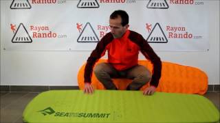 RayonRandocom  Présentation du Matelas autogonflant Comfort Light de Sea To Summit [upl. by Haelak]