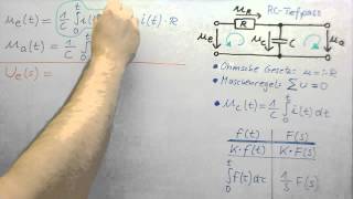 Übertragungsfunktion herleiten ► Systeme 1Ordnung ► RCTiefpass [upl. by Greabe578]