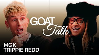 mgk amp Trippie Redd Fight Over GOAT Diss Song Video Game and Emo Rapper  GOAT Talk [upl. by Ellessig]