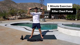 1 Minute Exercises Chest Superset Workout with Bullworker X5 Pro  Sculpt amp Strengthen Your Chest [upl. by Hoppe]