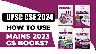 UPSC CSE MAINS 2024  How to use MAINS GS BOOKS  Sunya IAS [upl. by Ulick423]